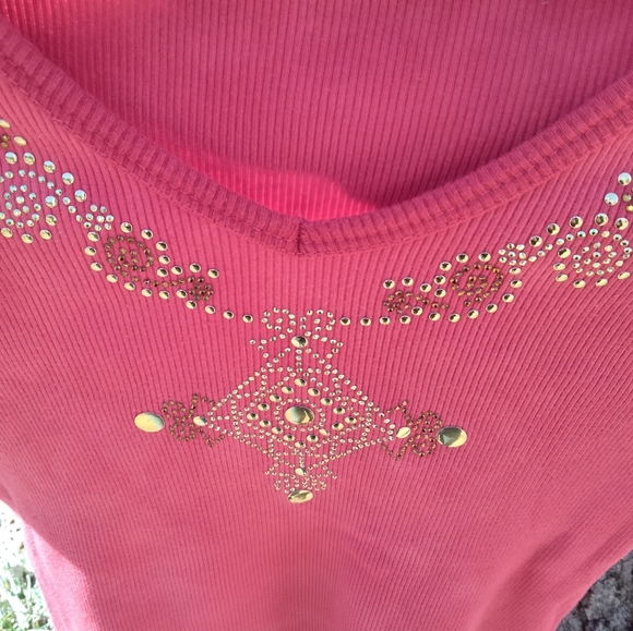 Susan Lawrence Embellished T-shirt in size S - Picture 3 of 4